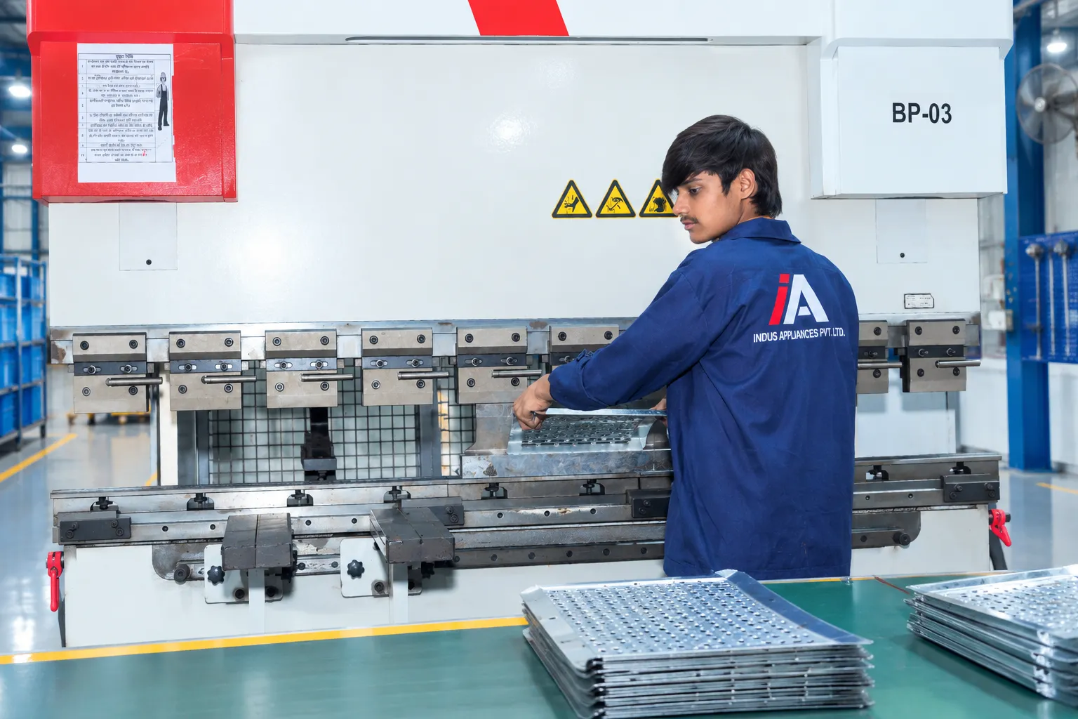 Bending brackets and small parts