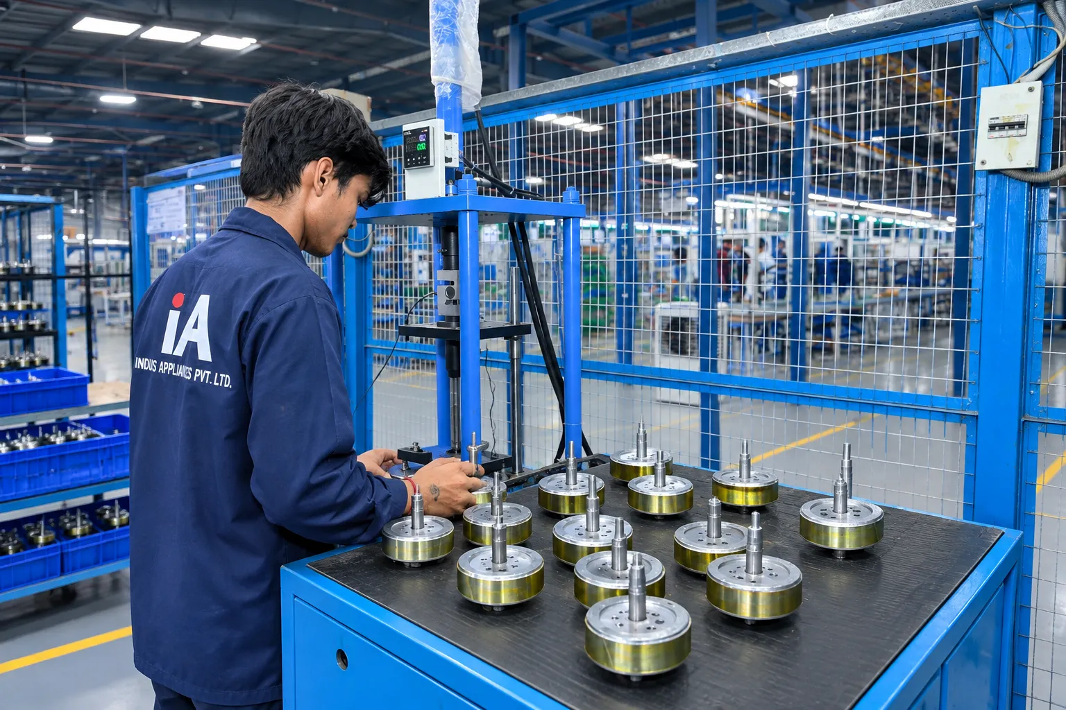 Bearing pressing